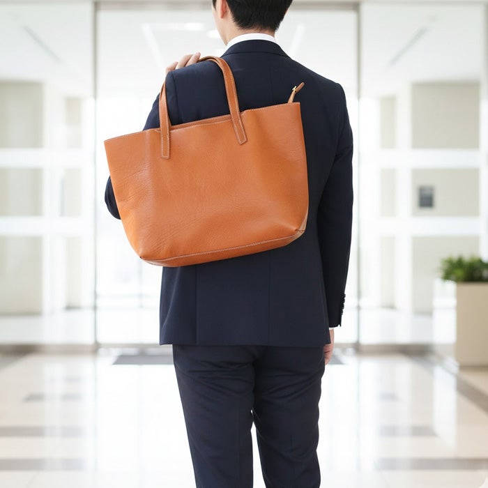 ホリゾンタルZIPトートバッグ｜PORCO ROSSO