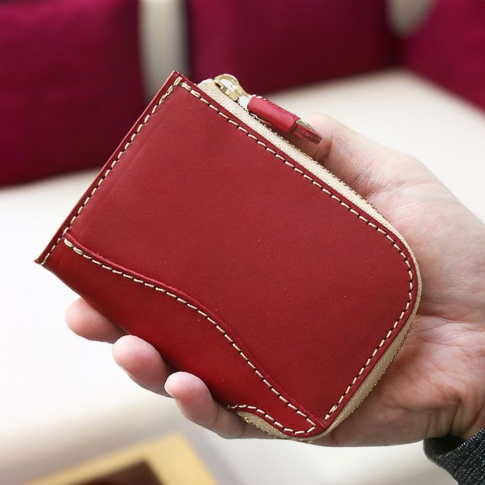L字ZIP財布[sokunou] ｜革鞄・革小物のPORCO ROSSO（ポルコロッソ）