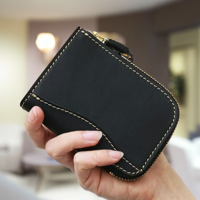 L字ZIP財布[sokunou] ｜革鞄・革小物のPORCO ROSSO（ポルコロッソ）