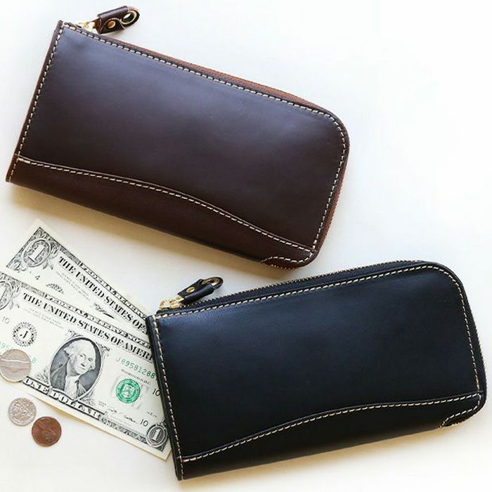 L字ZIP長財布[sokunou] ｜革鞄・革小物のPORCO ROSSO（ポルコロッソ）