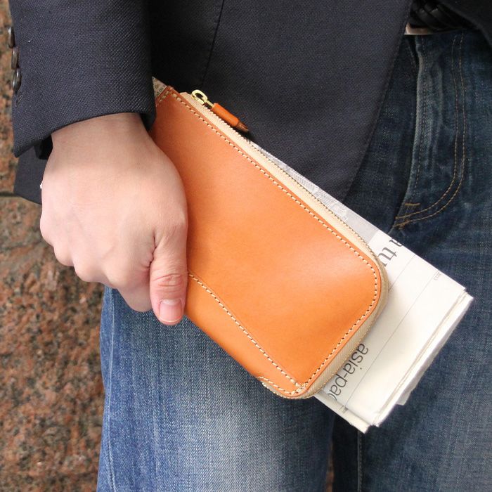 L字ZIP長財布[sokunou] ｜革鞄・革小物のPORCO ROSSO（ポルコロッソ）