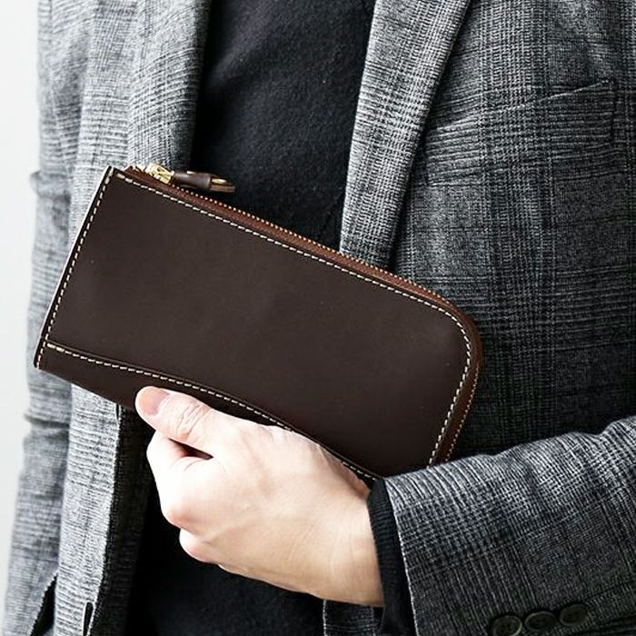 L字ZIP長財布[sokunou] ｜革鞄・革小物のPORCO ROSSO（ポルコロッソ）