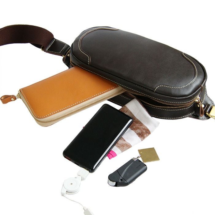 スクエアクロスボディバッグ｜PORCO ROSSO