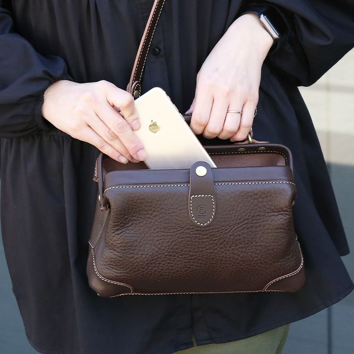 口枠ショルダーバッグ｜PORCO ROSSO