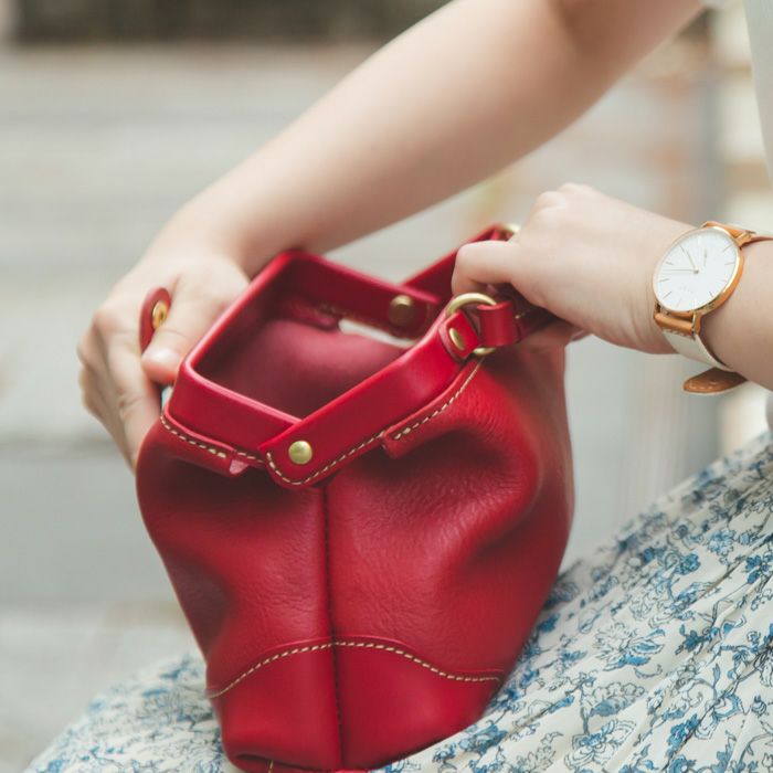 口枠ショルダーバッグ｜PORCO ROSSO