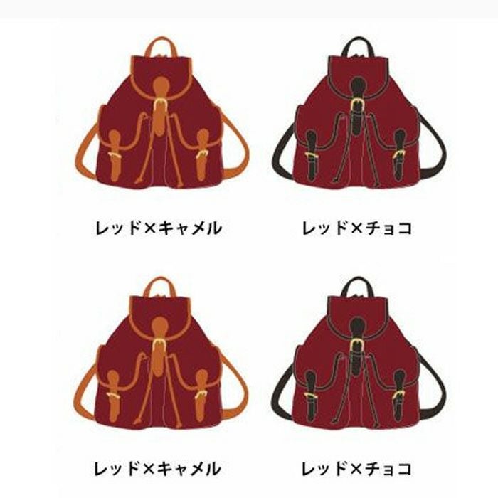 ダブルポケットリュックサックS｜PORCO ROSSO