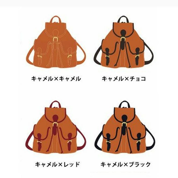 ダブルポケットリュックサックM｜PORCO ROSSO