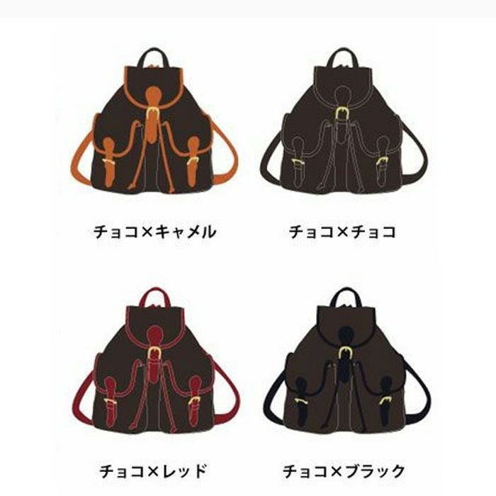 ダブルポケットリュックサックM｜PORCO ROSSO