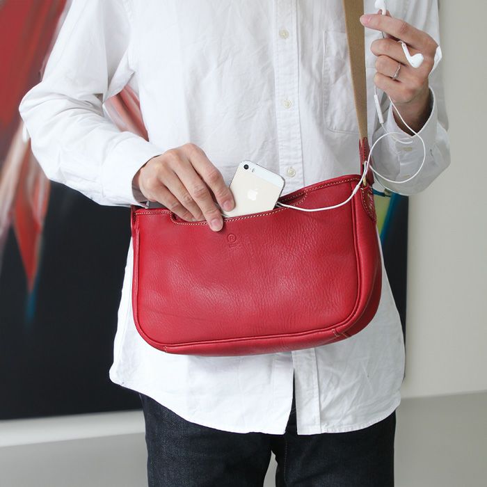 バルケッタショルダーバッグ｜PORCO ROSSO