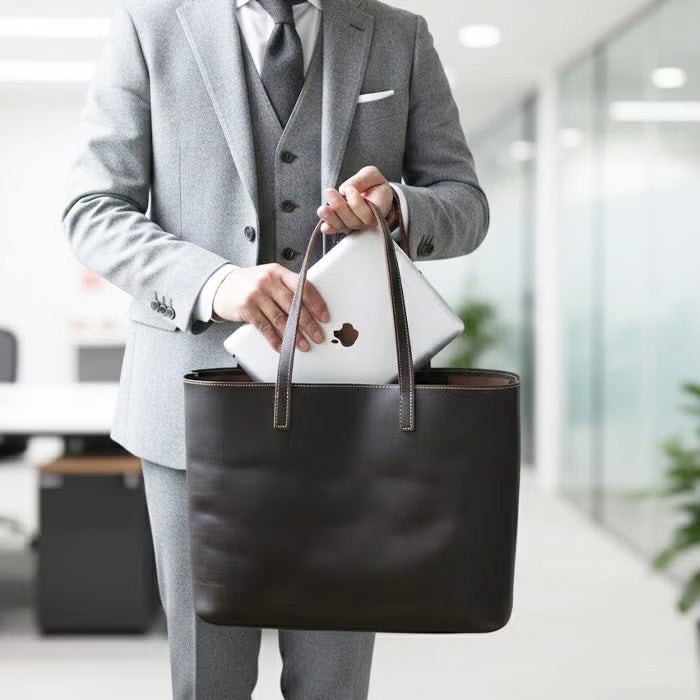 ホリゾンタルトートバッグL｜PORCO ROSSO