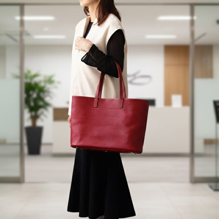 ホリゾンタルトートバッグL｜PORCO ROSSO