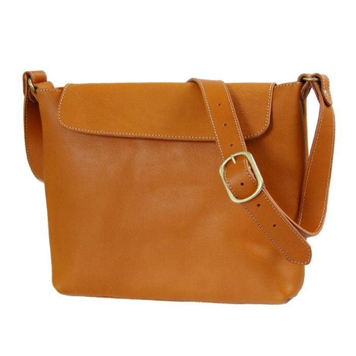 フラップスクエアショルダーバッグL ｜PORCO ROSSO