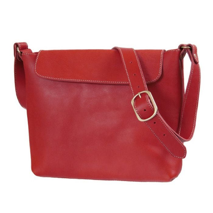 フラップスクエアショルダーバッグL ｜PORCO ROSSO