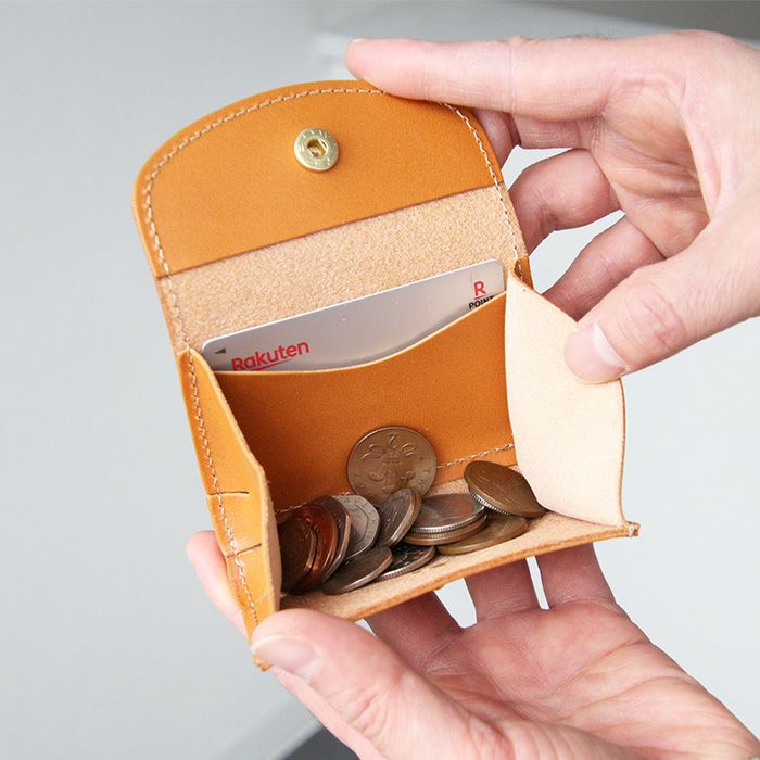 ティアドロップコインケース[sokunou] ｜革鞄・革小物のPORCO ROSSO