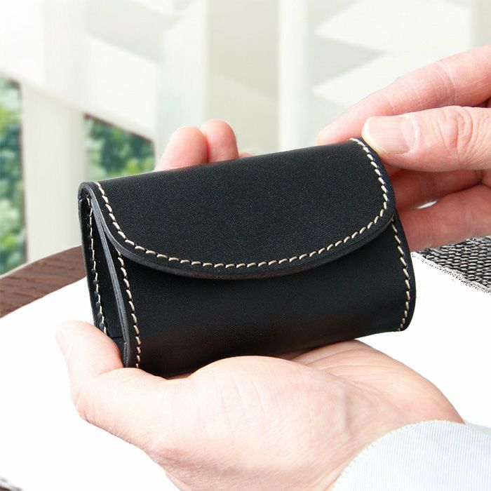 ティアドロップコインケース[sokunou] ｜革鞄・革小物のPORCO ROSSO