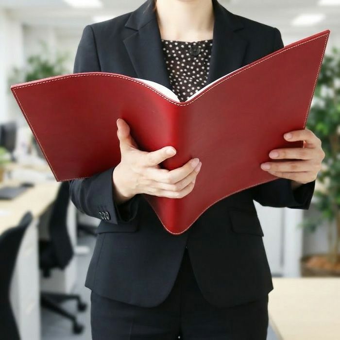 A4ノートカバー[nouki1] ｜革鞄・革小物のPORCO ROSSO（ポルコロッソ）