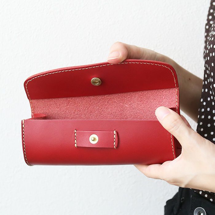 ティアドロップペンケース[sokunou] ｜革鞄・革小物のPORCO ROSSO