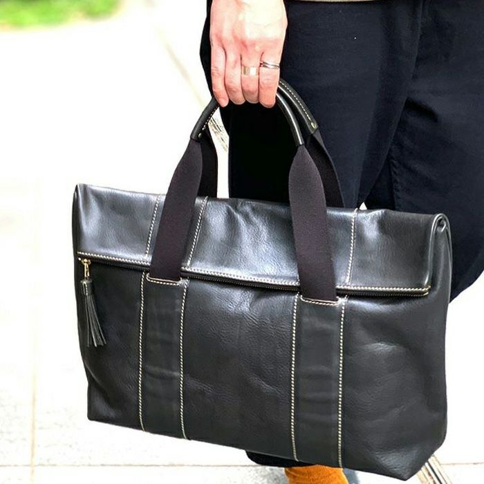 タッセルZIPかぶせトートバッグ｜PORCO ROSSO