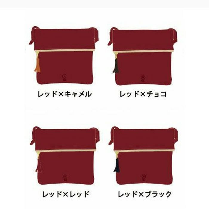 タッセルZIPサコッシュ｜PORCO ROSSO