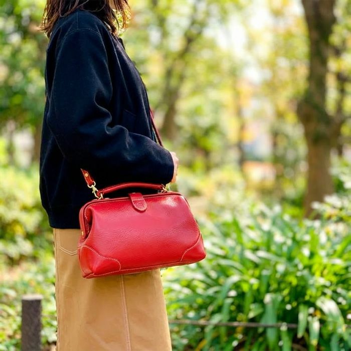 口枠ショルダーバッグW｜PORCO ROSSO