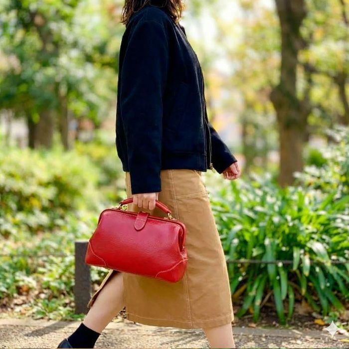 口枠ショルダーバッグW｜PORCO ROSSO