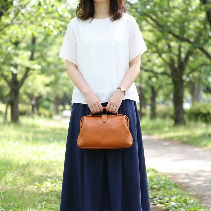 口枠ショルダーバッグW｜PORCO ROSSO