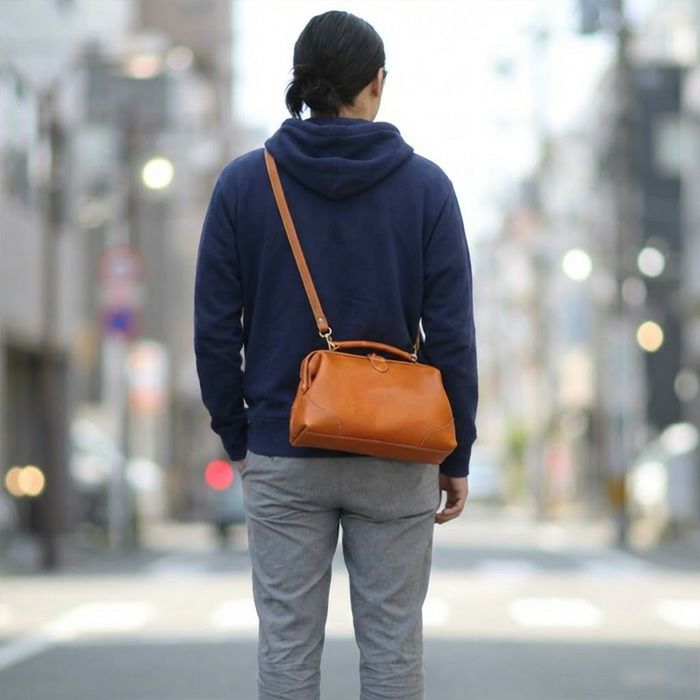 口枠ショルダーバッグW｜PORCO ROSSO