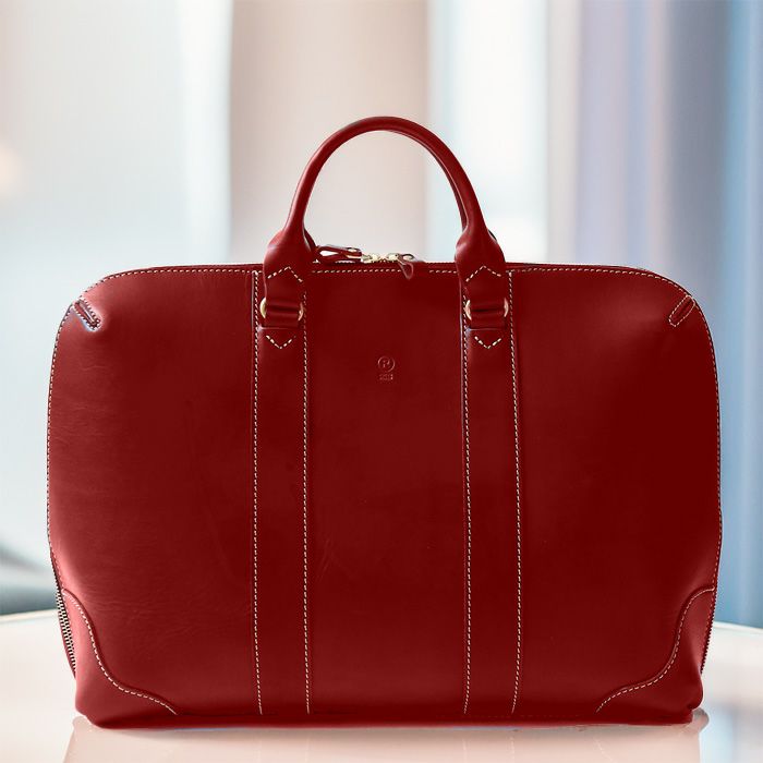 フルオープンブリーフケース｜PORCO ROSSO