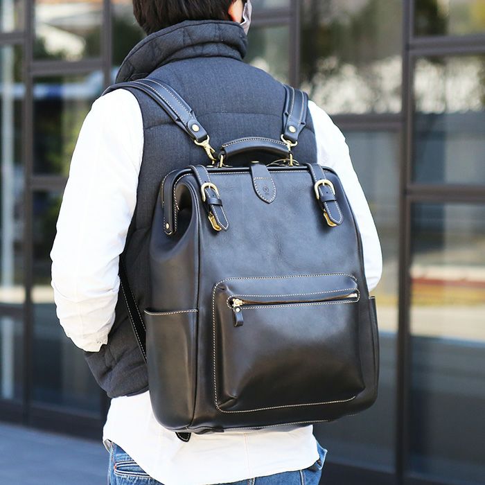 口枠オーバーナイトリュックサック｜PORCO ROSSO