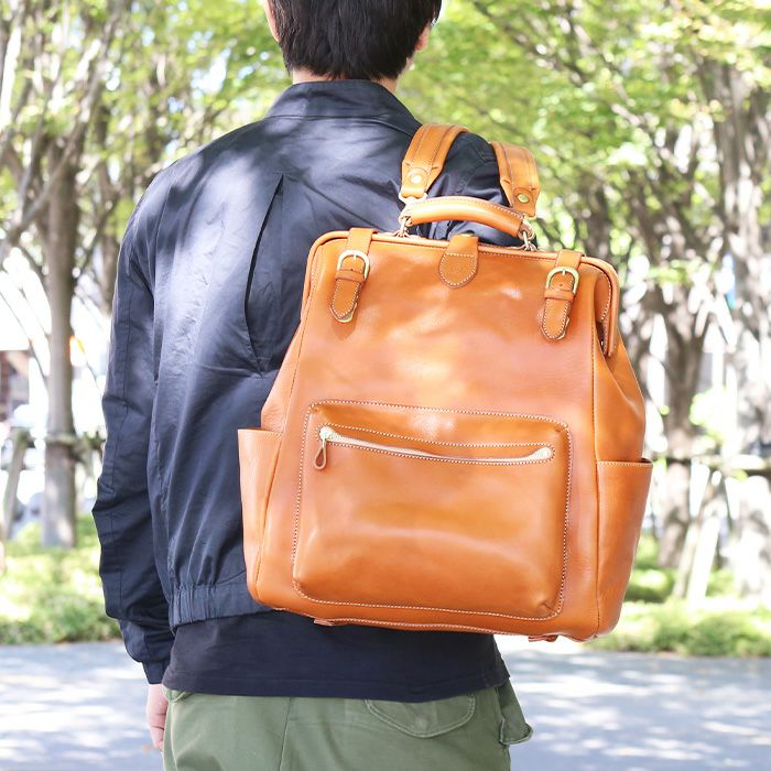 口枠オーバーナイトリュックサック｜PORCO ROSSO