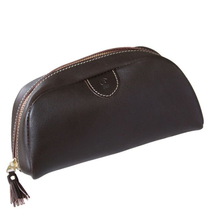 フルオープンZIPポーチ [sokunou] ｜革鞄・革小物のPORCO ROSSO