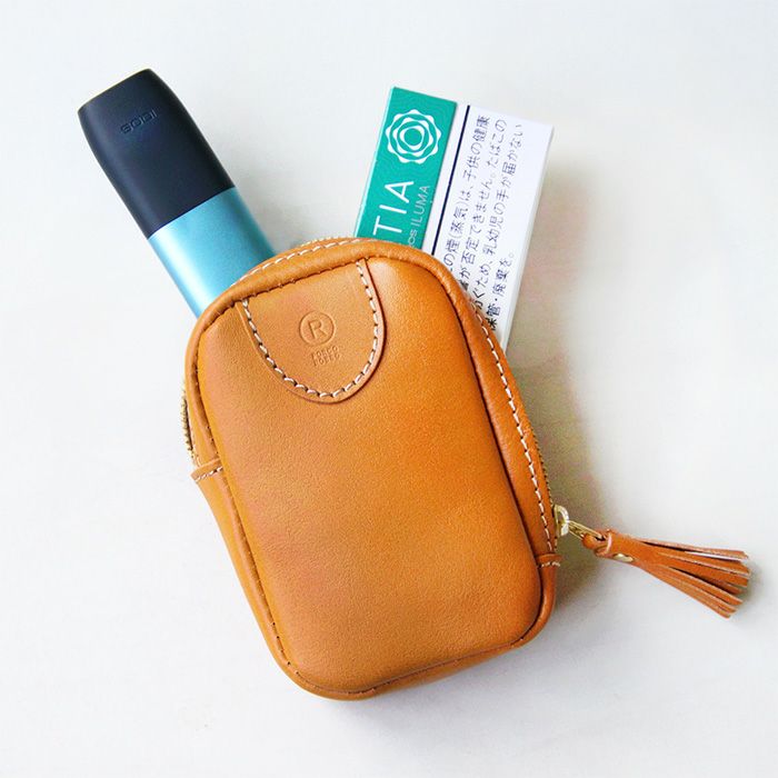 コンパクトZIPポーチ [sokunou] ｜革鞄・革小物のPORCO ROSSO