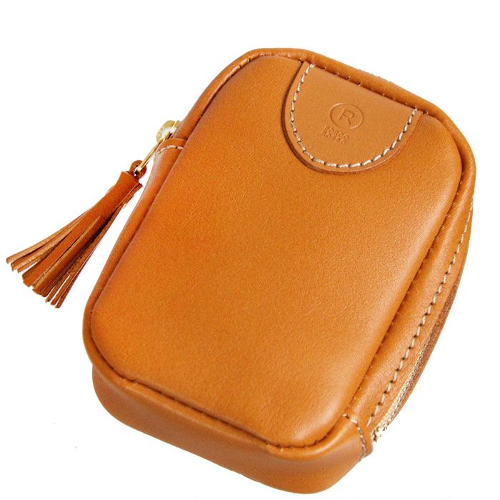 コンパクトZIPポーチ [sokunou] ｜革鞄・革小物のPORCO ROSSO