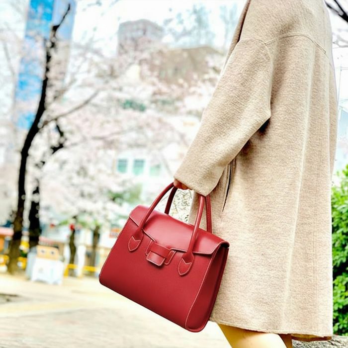 フラップトートバッグXS｜PORCO ROSSO