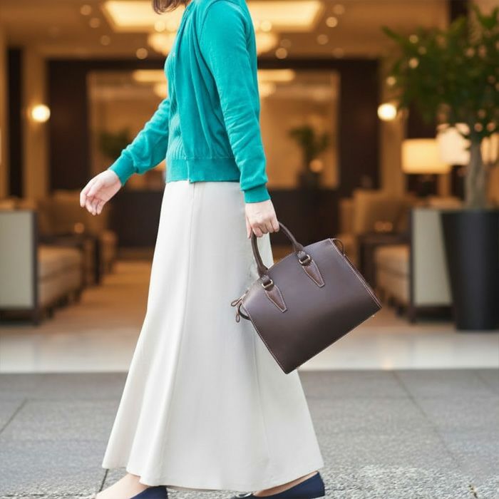 ラウンドZIPハンドバッグA5E｜PORCO ROSSO