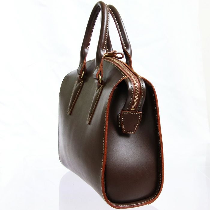 ラウンドZIPハンドバッグA5E｜PORCO ROSSO