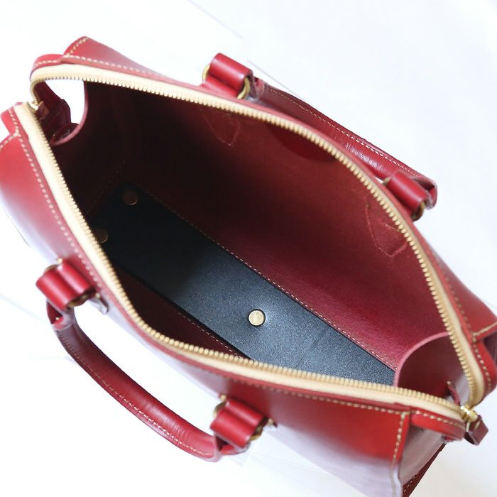 ラウンドZIPハンドバッグA5E｜PORCO ROSSO