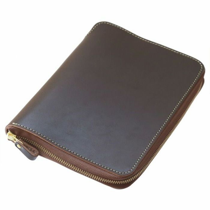 ほぼ日手帳A5 タイプ レザーカバー ワイルド ほぼ日手帳カズン対応】自分仕様にカスタマイズ！本ヌメ革の手帳カバー