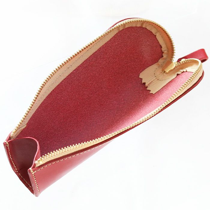 L字ペンケース[sokunou] ｜革鞄・革小物のPORCO ROSSO（ポルコロッソ）