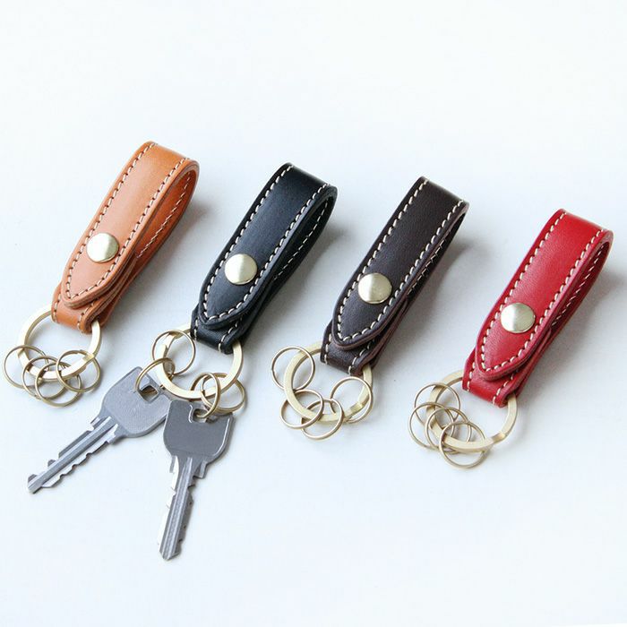 4連キーホルダー[sokunou] ｜革鞄・革小物のPORCO ROSSO（ポルコロッソ）