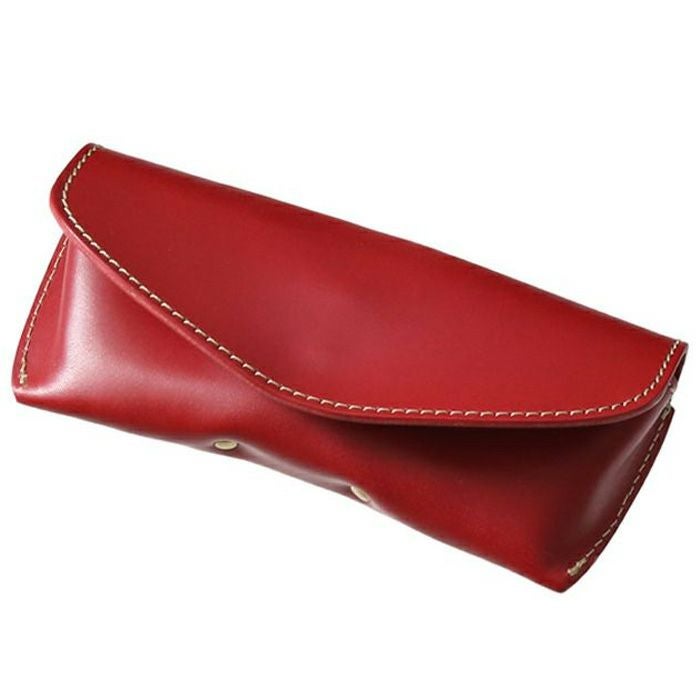 フラップメガネケース[sokunou] ｜革鞄・革小物のPORCO ROSSO