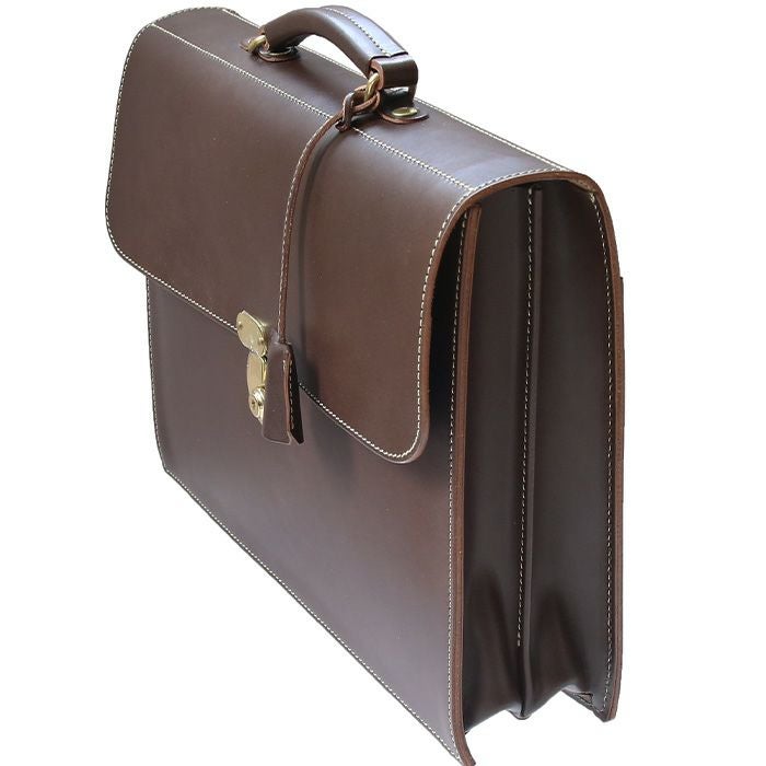 錠前かぶせブリーフケース｜PORCO ROSSO