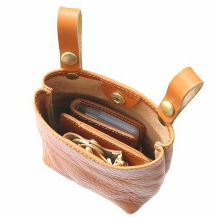 シンプルベルトポーチ｜革鞄・革小物のPORCO ROSSO（ポルコロッソ）