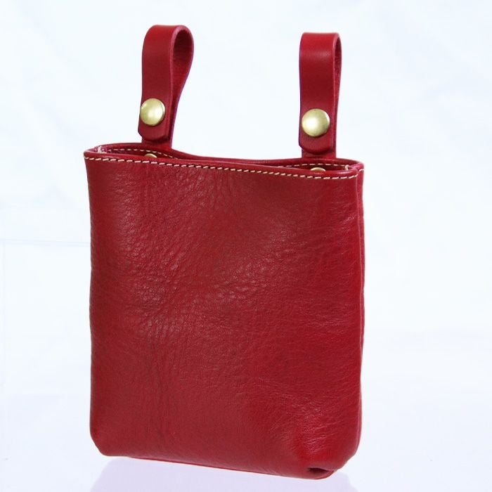 シンプルベルトポーチ｜革鞄・革小物のPORCO ROSSO（ポルコロッソ）