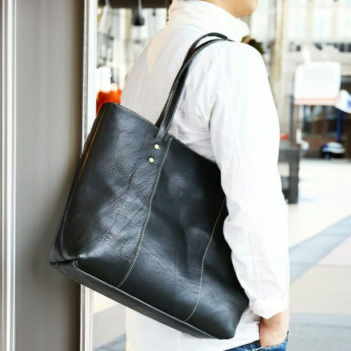 シンプルトートバッグ｜革鞄・革小物のPORCO ROSSO（ポルコロッソ）