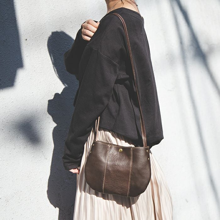 シンプルポシェット｜革鞄・革小物のPORCO ROSSO（ポルコロッソ）