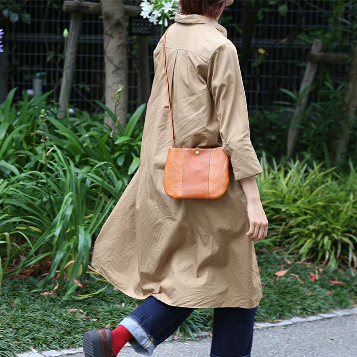 シンプルポシェット｜革鞄・革小物のPORCO ROSSO（ポルコロッソ）