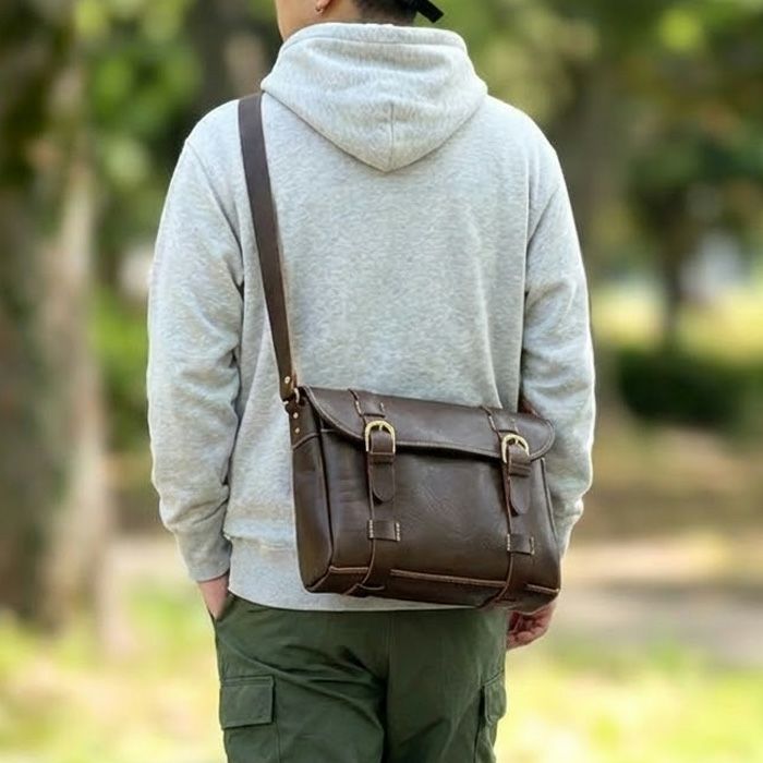 ダブルベルテッドショルダー｜革鞄・革小物のPORCO ROSSO（ポルコロッソ）