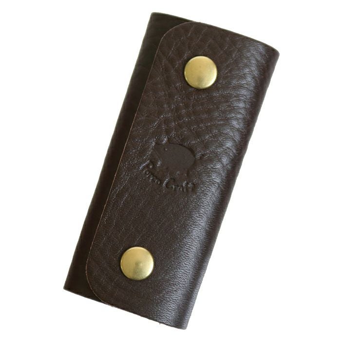 ダブルホックキーケース｜革鞄と革小物のPORCO ROSSO（ポルコロッソ）