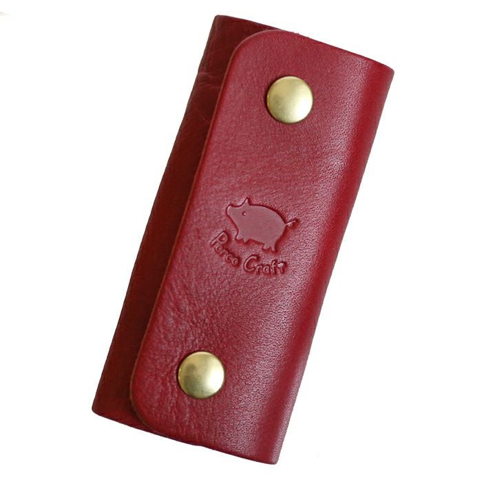 ダブルホックキーケース｜革鞄と革小物のPORCO ROSSO（ポルコロッソ）